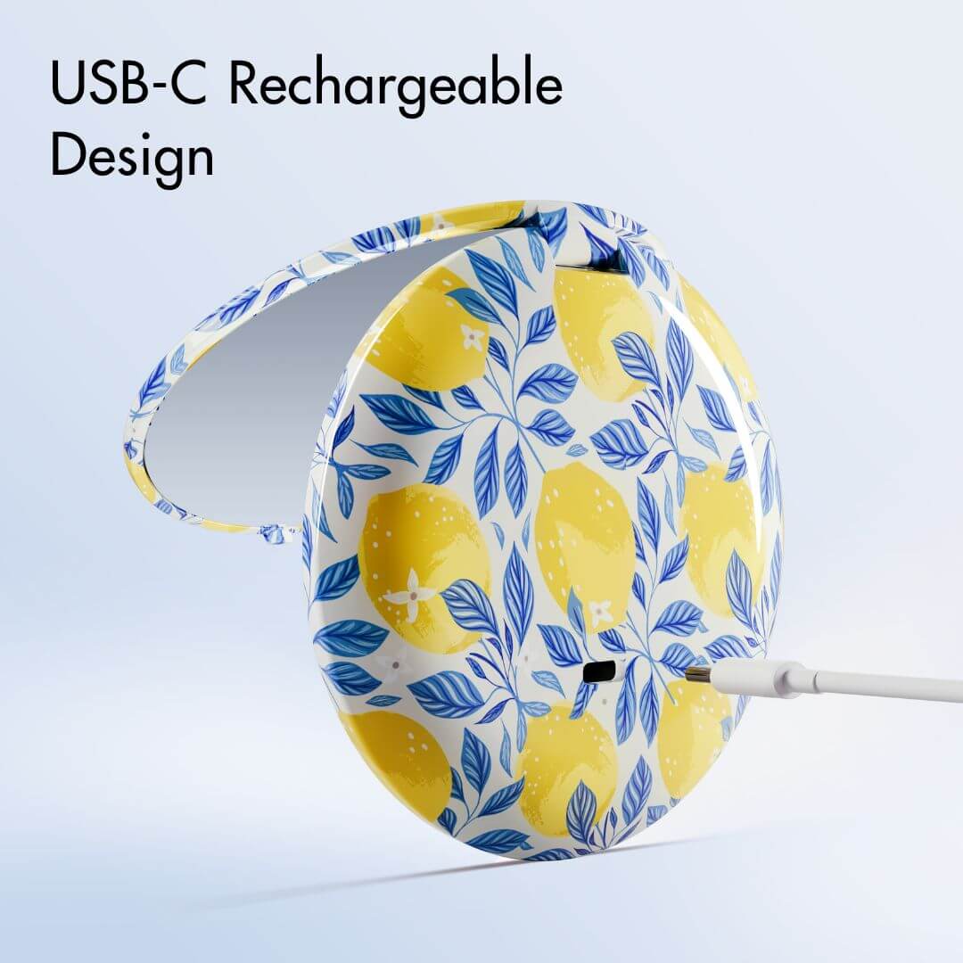 Mini Taylor LED Compact Mirror | Mediterranean Coast - Image 6