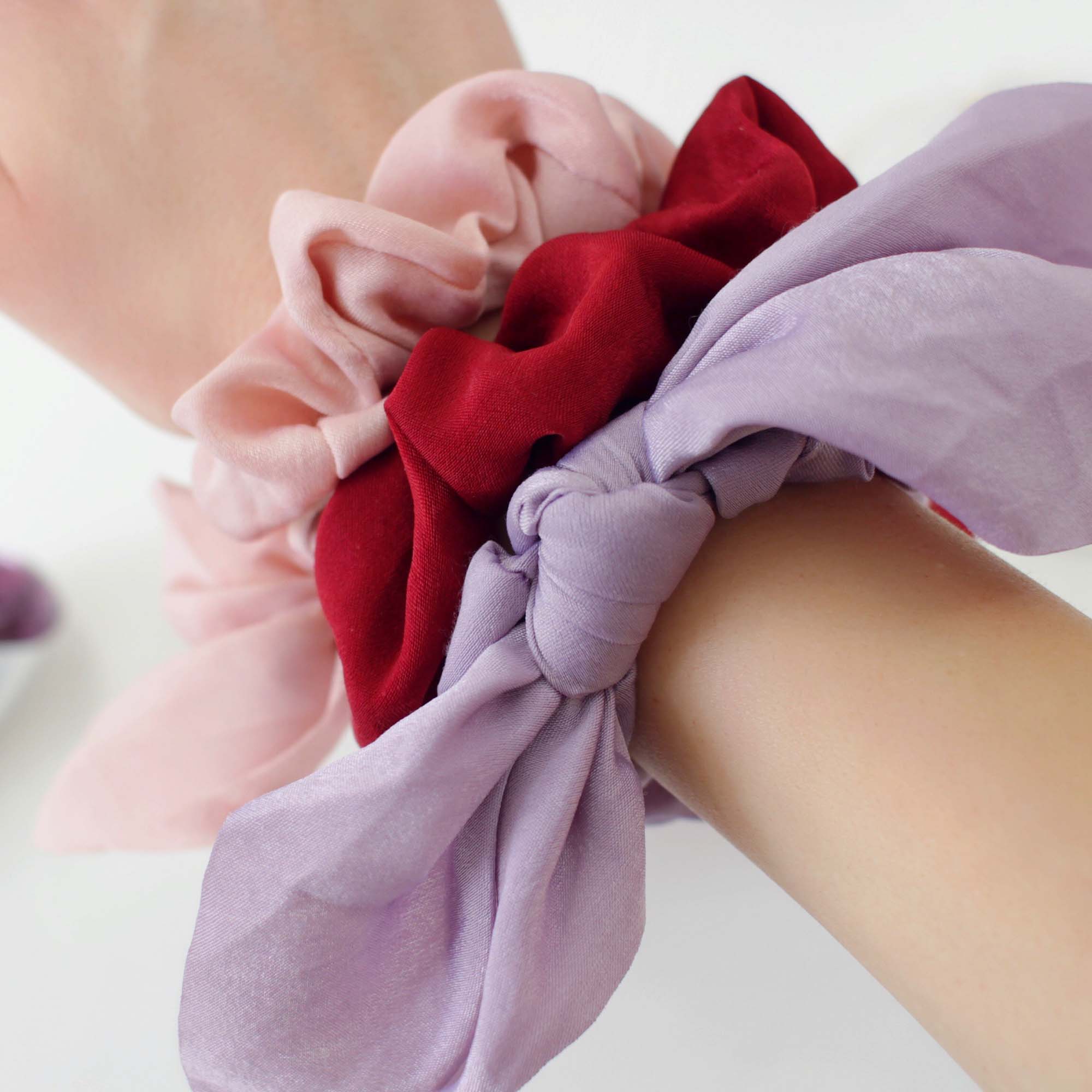 Elle Satin Scrunchie - Image 12