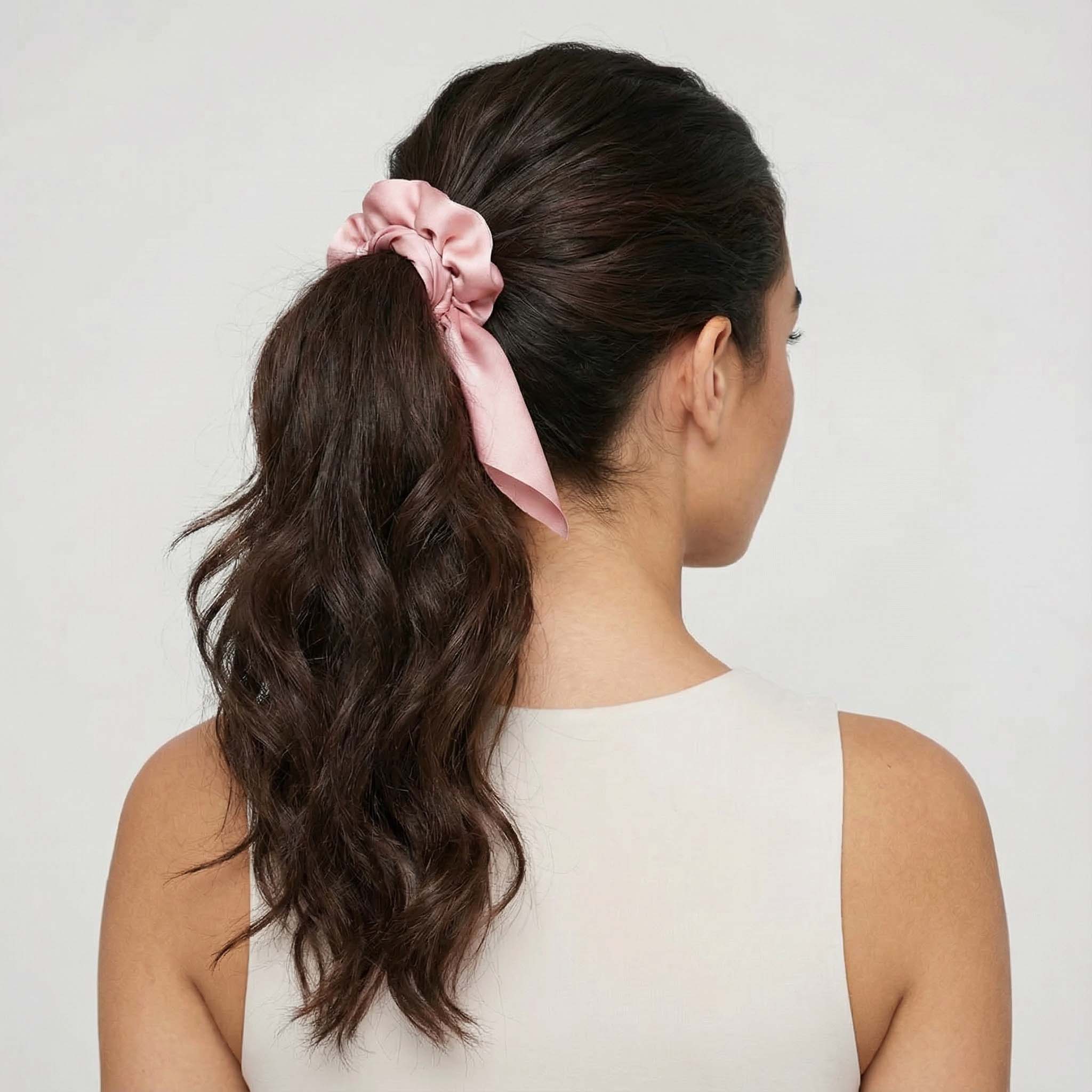 Elle Satin Scrunchie - Image 6