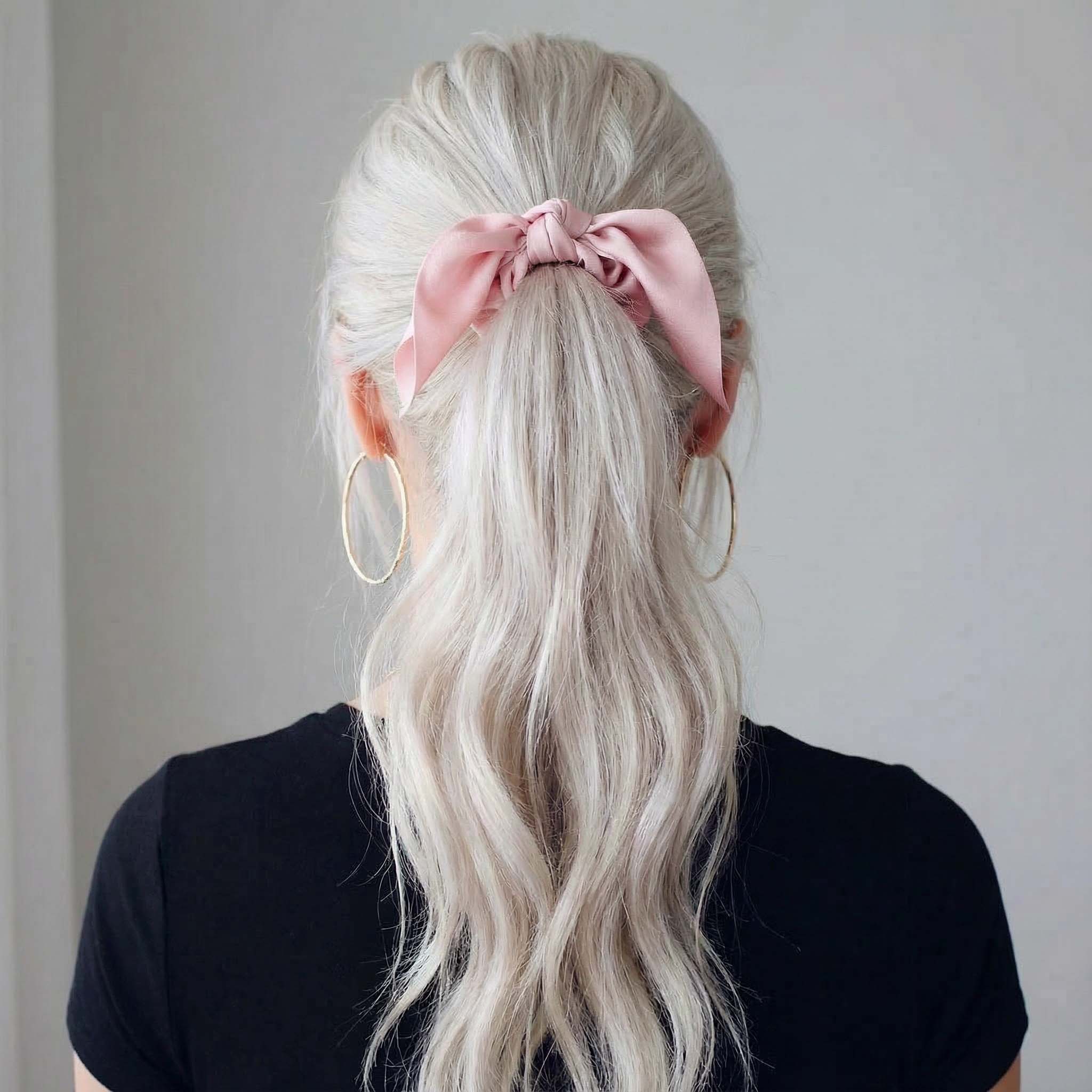 Elle Satin Scrunchie - Image 7