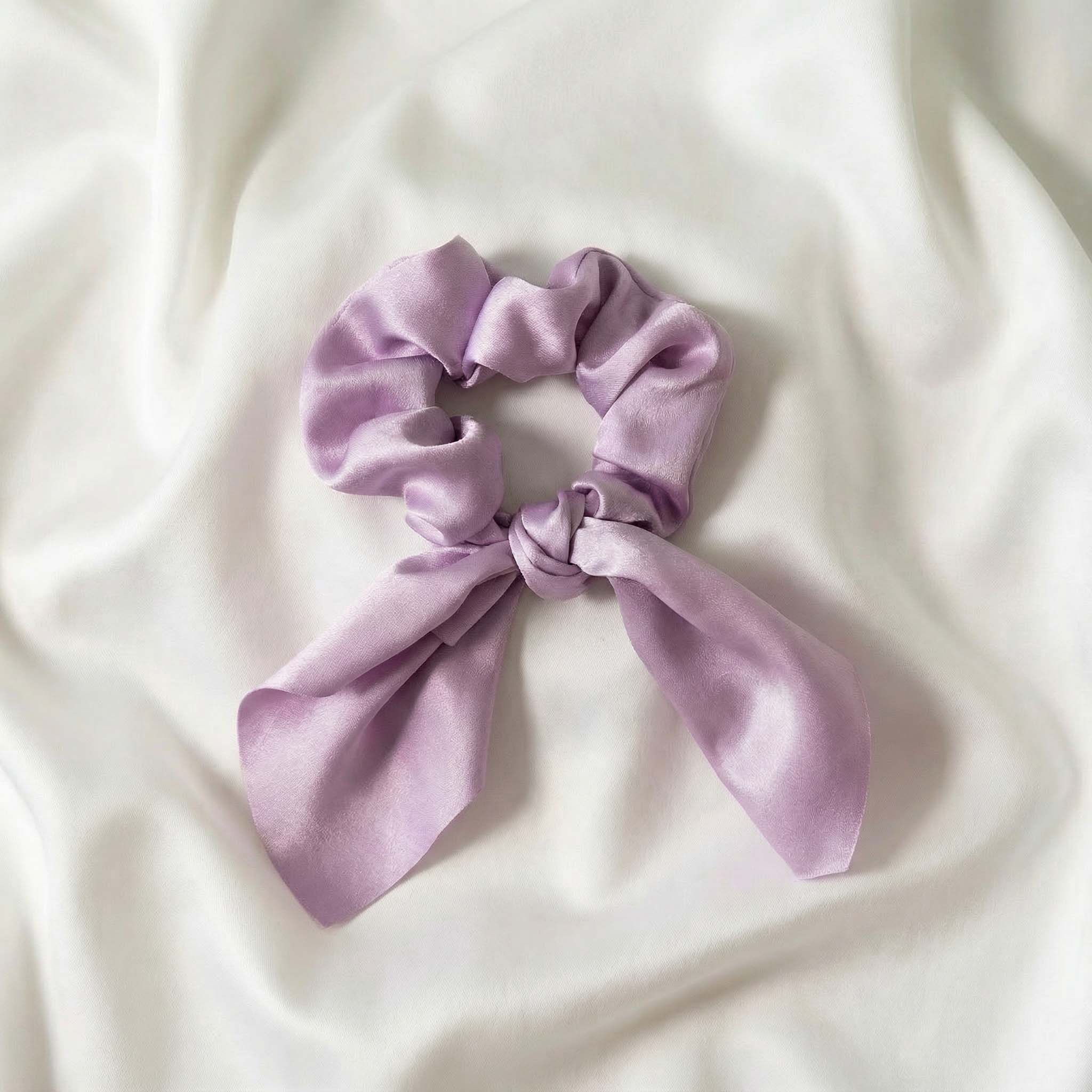 Elle Satin Scrunchie - Image 2