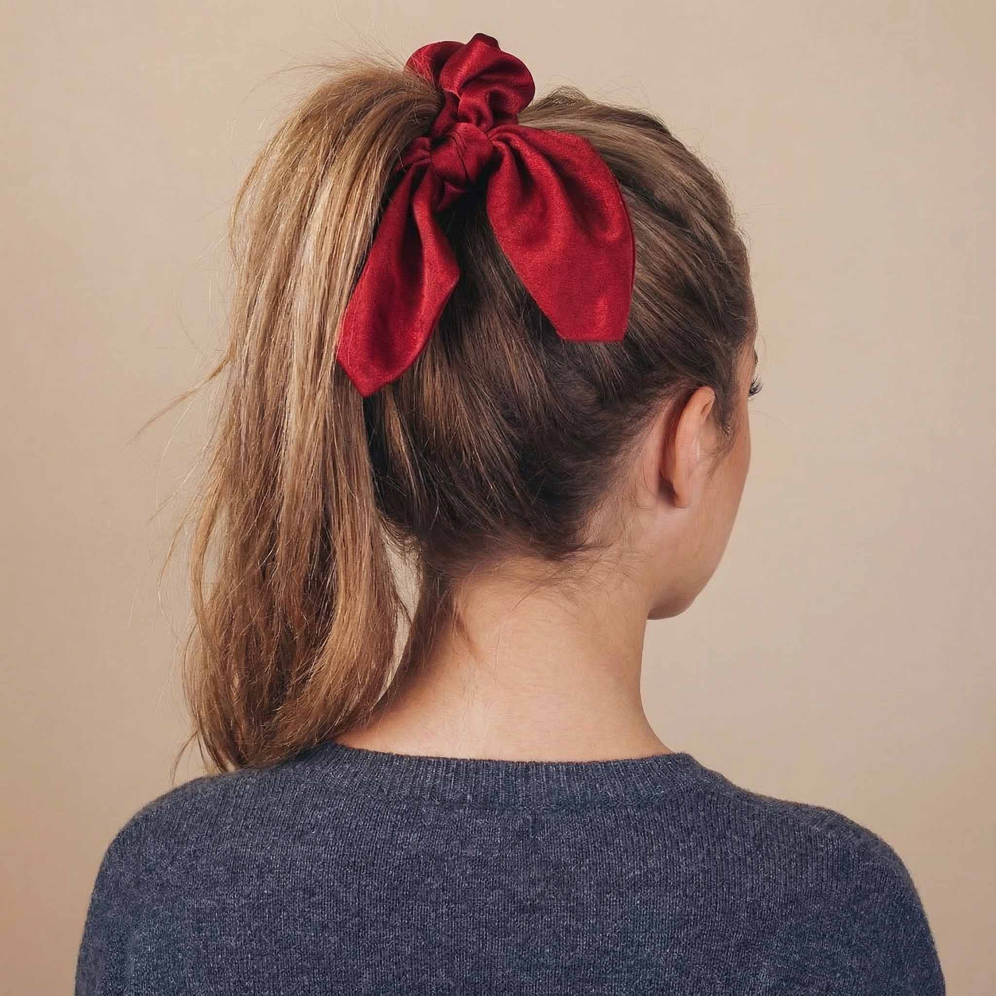 Elle Satin Scrunchie - Image 9