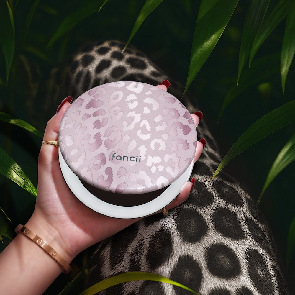 Taylor LED Compact Mirror | Cosmic Leopard - Image 7